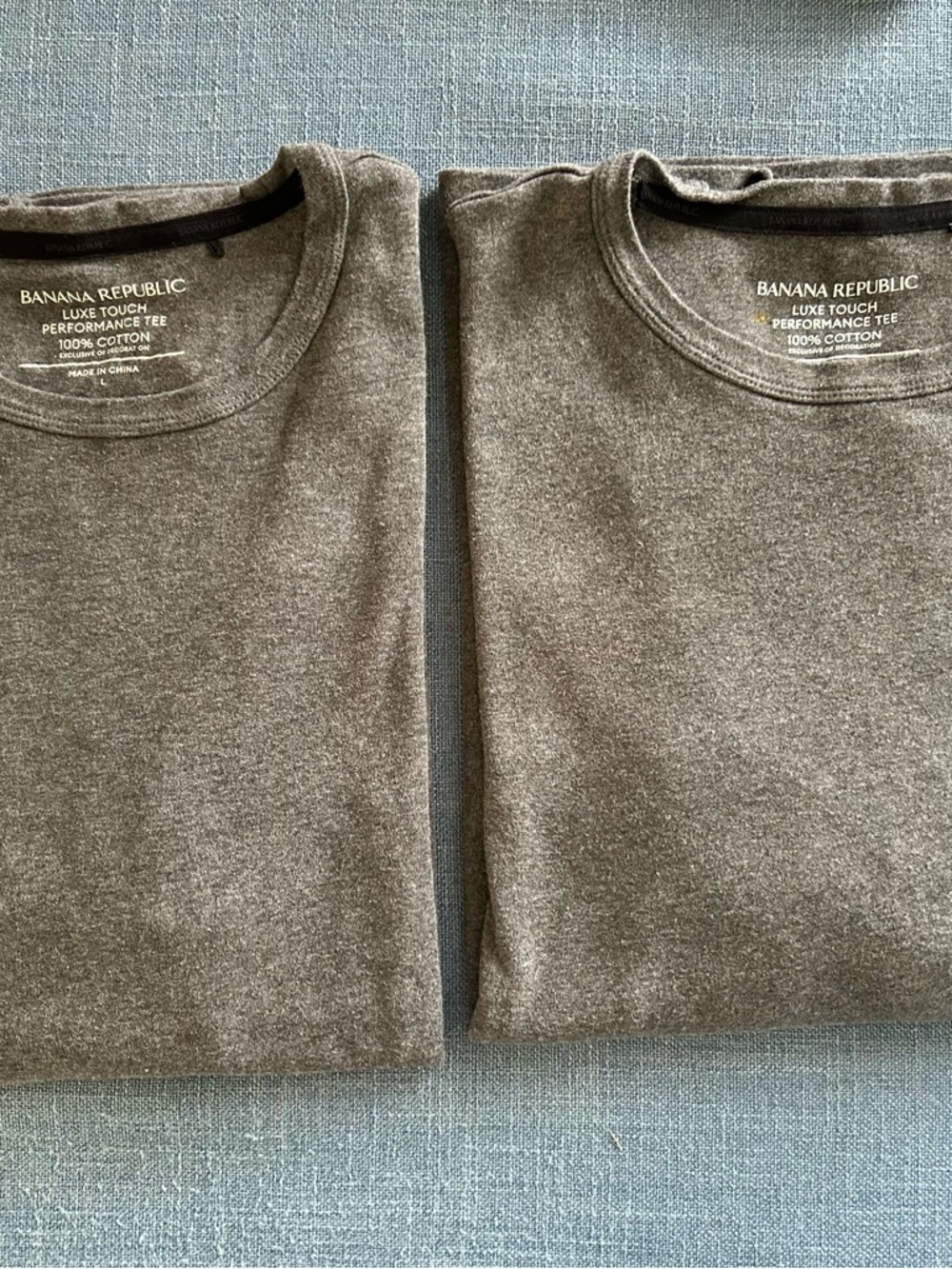 Two banana republic men’s T-shirts